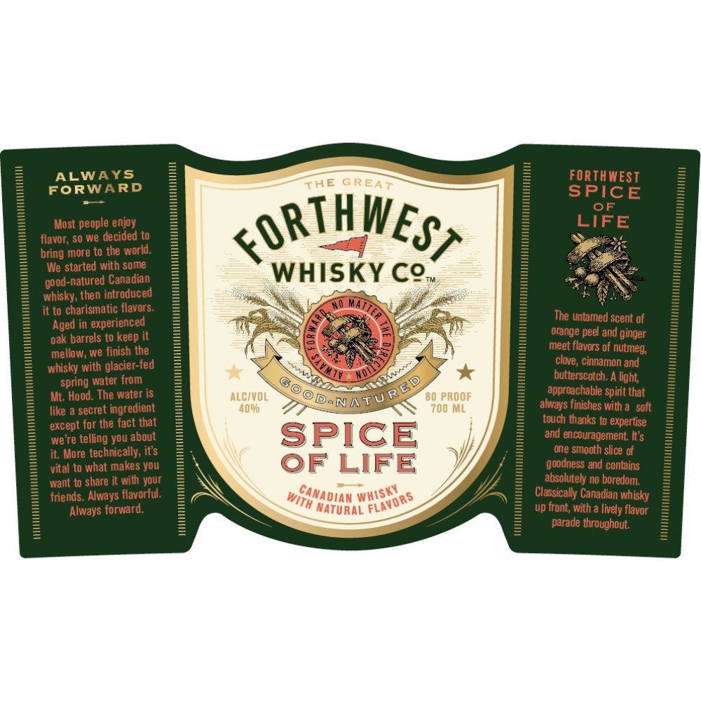 Forthwest Spice of Life Whisky Canadian Whisky Forthwest Whisky Co   