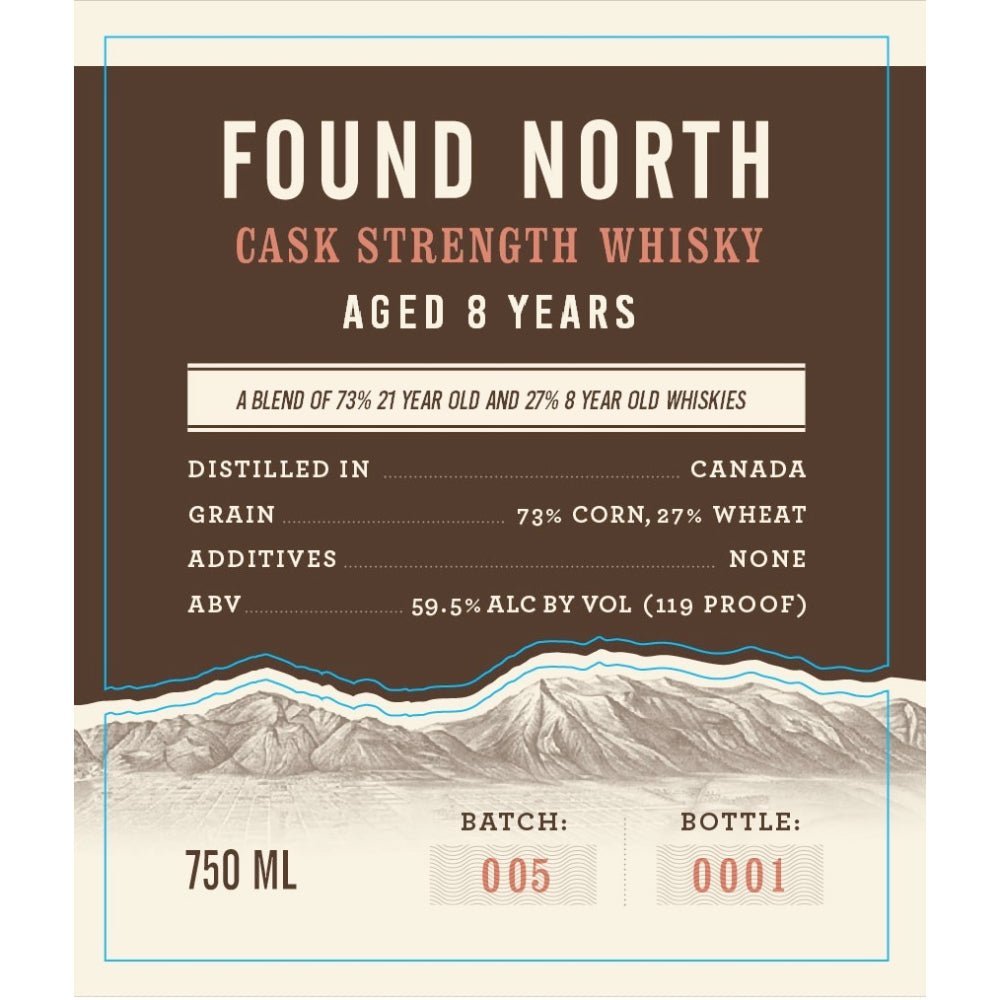 Found North Batch 005 Canadian Whisky Found North Whisky   