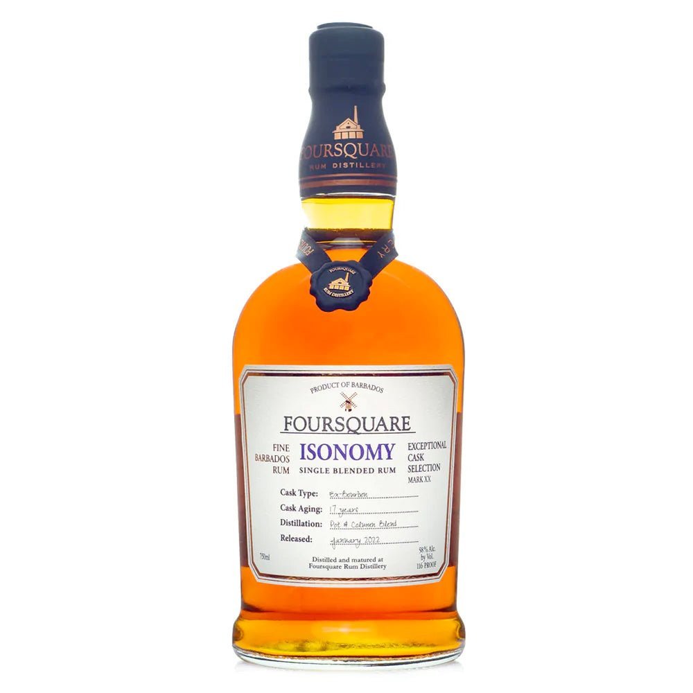 Foursquare Isonomy Single Blended Rum Rum Foursquare Rum Distillery   