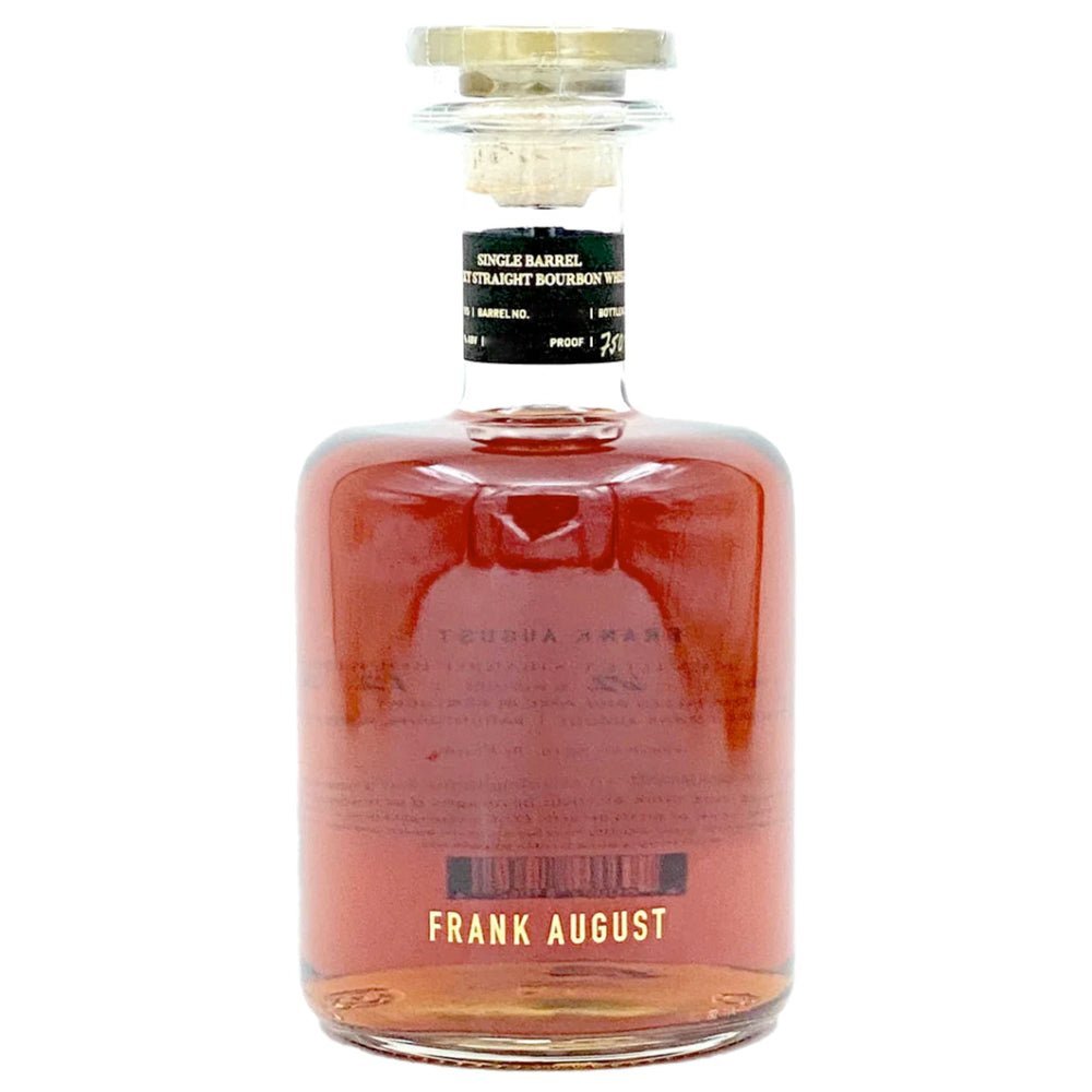 Frank August Single Barrel Bourbon Bourbon Frank August   