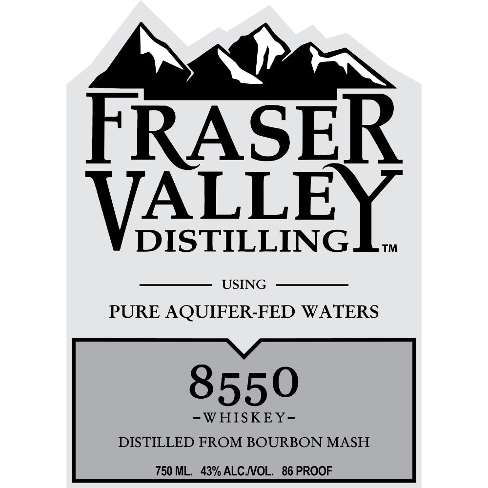 Fraser Valley Distilling 885 Whiskey American Whiskey Fraser Valley Distilling