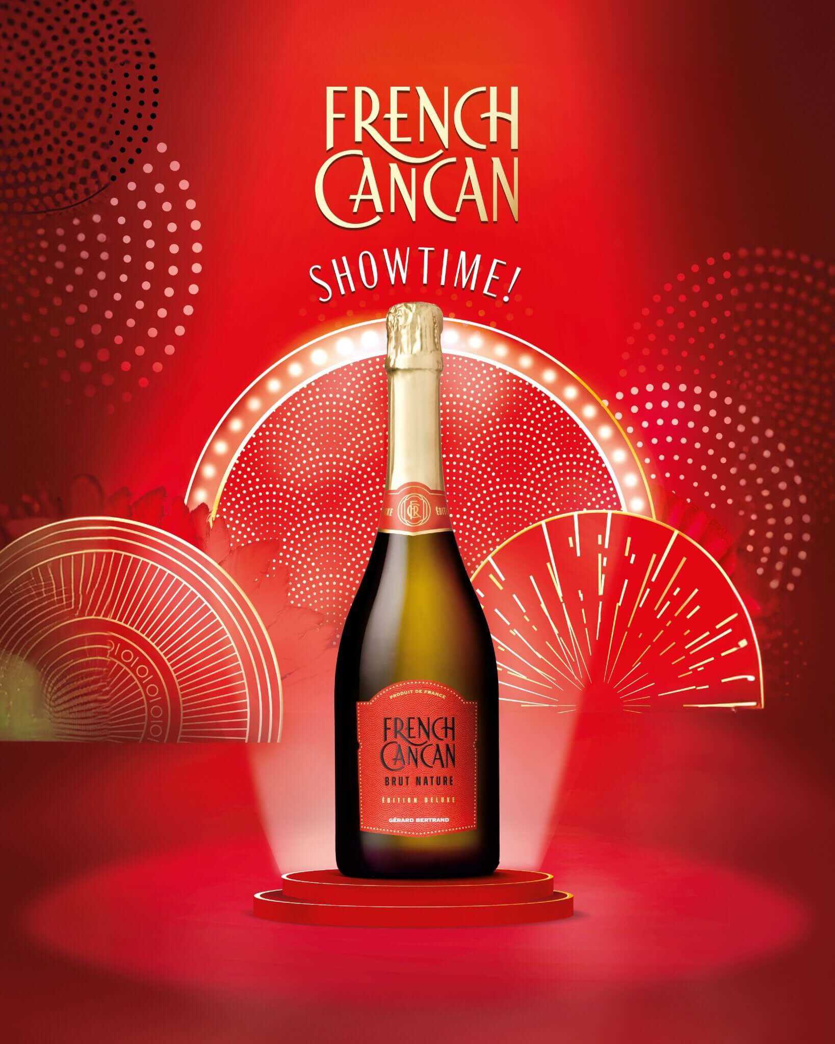 French Cancan White Sparkling Wine Gérard Bertrand   