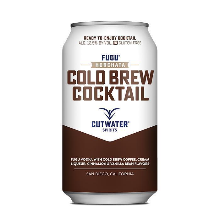 Fugu Horchata Cold Brew  (4 Pack - 12 Ounce Cans) Canned Cocktails Cutwater Spirits   