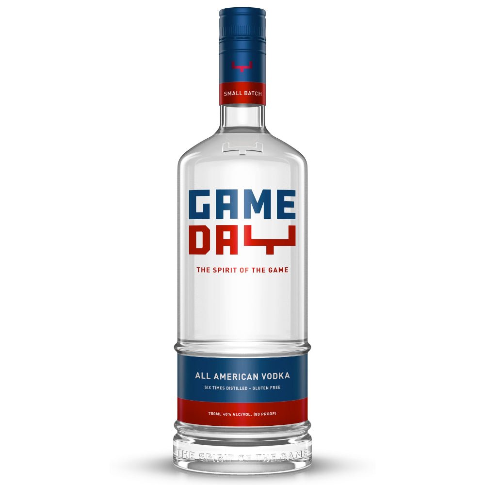 GameDay Vodka Blue & Red 1.75L Vodka Game Day Vodka