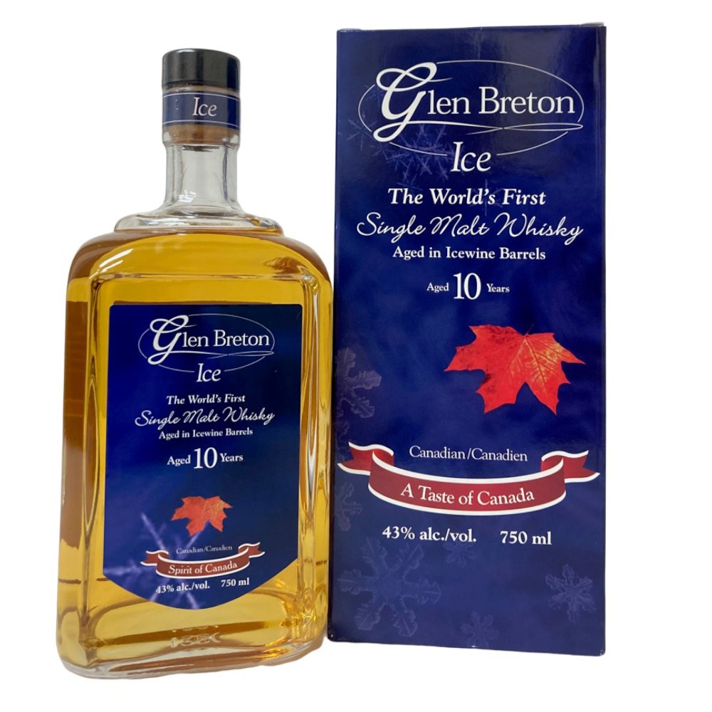 Glen Breton 10 Year Old Ice Single Malt Whisky Single Malt Whiskey GlenBreton   