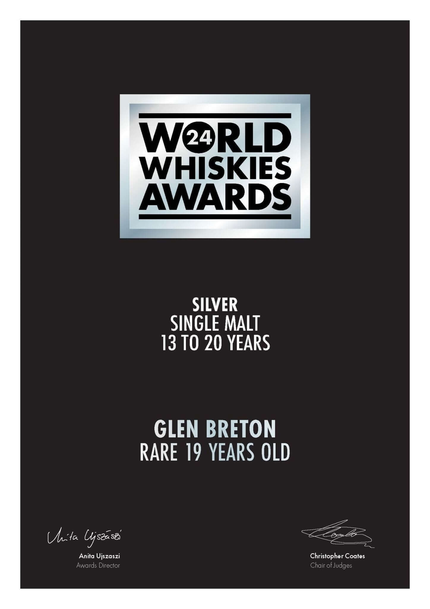 Glen Breton 19 Year Single Malt Whisky Single Malt Whiskey GlenBreton   