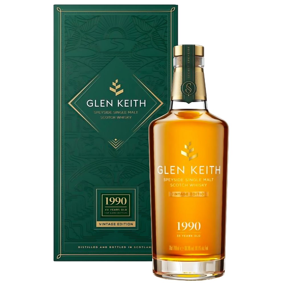 Glen Keith 1990 Vintage Edition - Secret Speyside Scotch Secret Speyside   