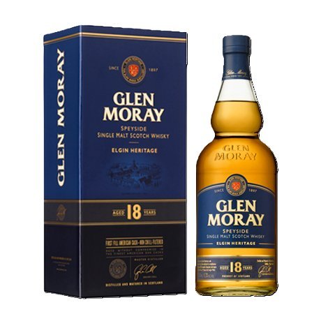 Glen Moray 18 Year Old Single Malt Scotch Glen Moray   