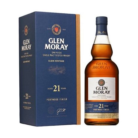 Glen Moray 21 Year Old Single Malt Scotch Glen Moray 750ml  