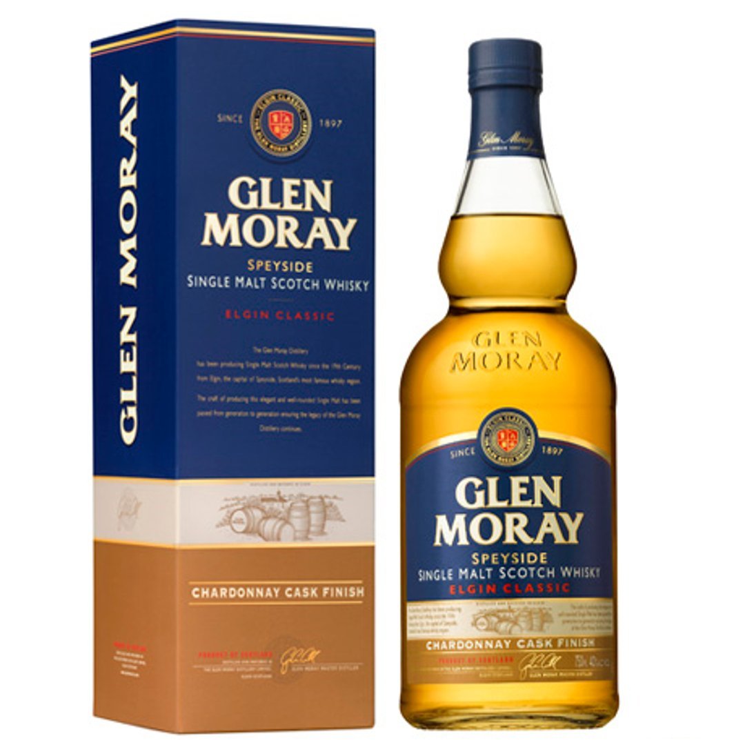 Glen Moray Chardonnay Cask Finish Single Malt Scotch Glen Moray   