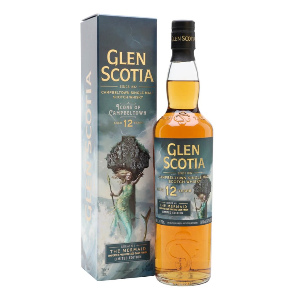 Glen Scotia The Mermaid 12 Year Old Scotch Glen Scotia   