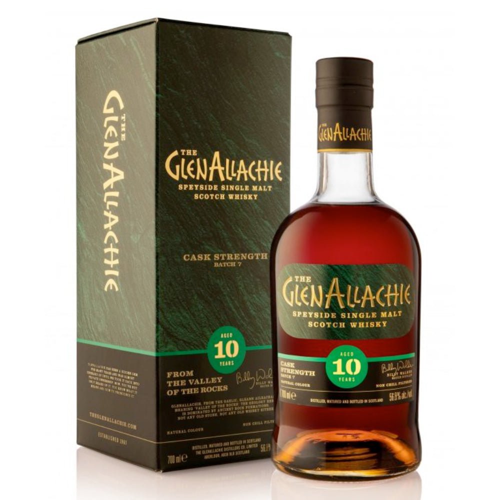 GlenAllachie 10 Year Old Cask Strength Batch 7 Scotch GlenAllachie   