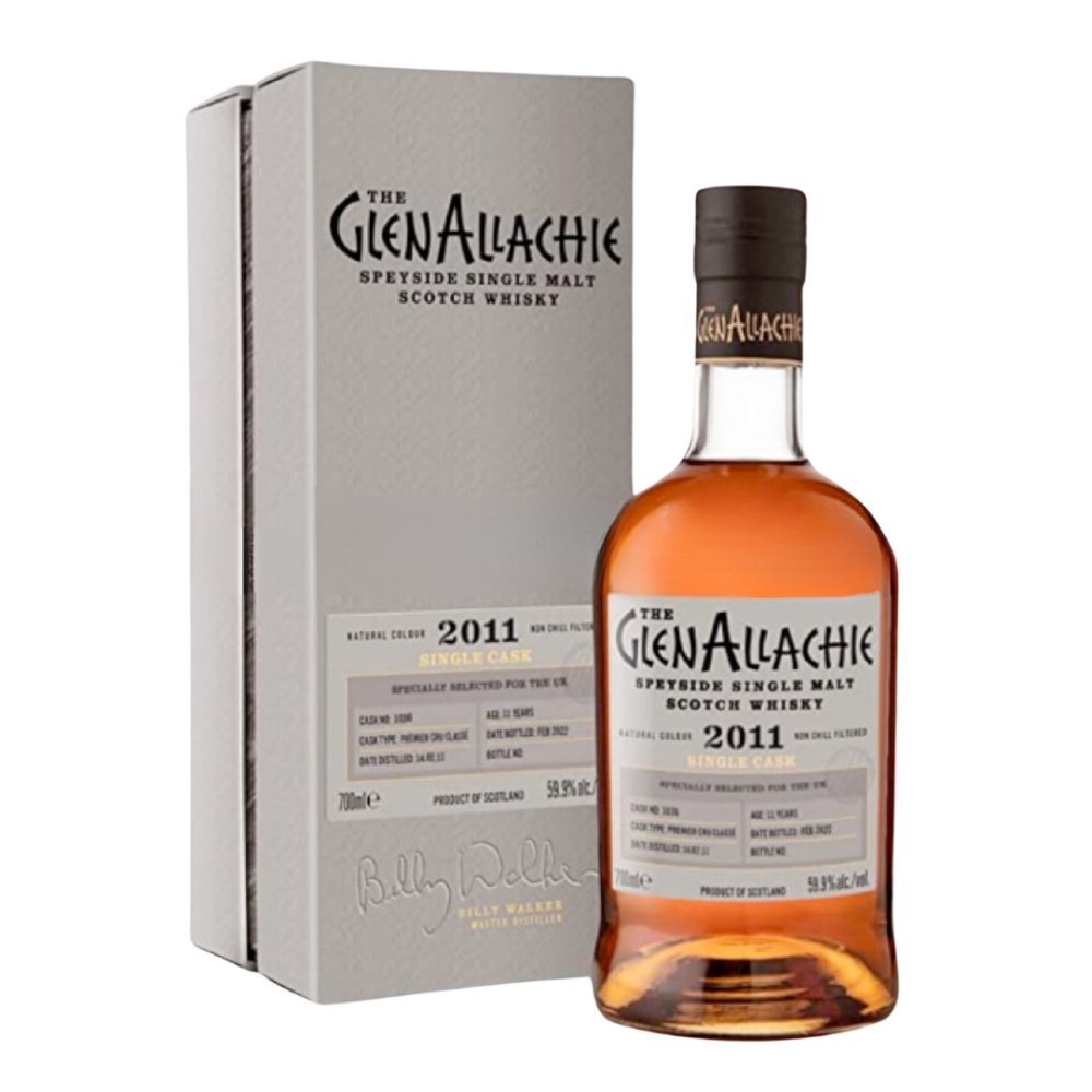 GlenAllachie 12 Year Old 2011 Single Cask Scotch GlenAllachie   