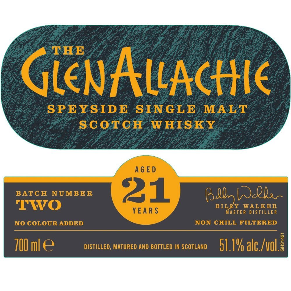 Glenallachie 21 Year Old Batch Number Two Scotch GlenAllachie   