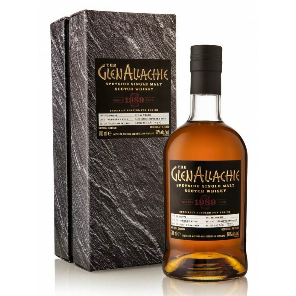 GlenAllachie 29 Year Old, 1989, Sherry Butt, Single Cask #2510 Scotch GlenAllachie   