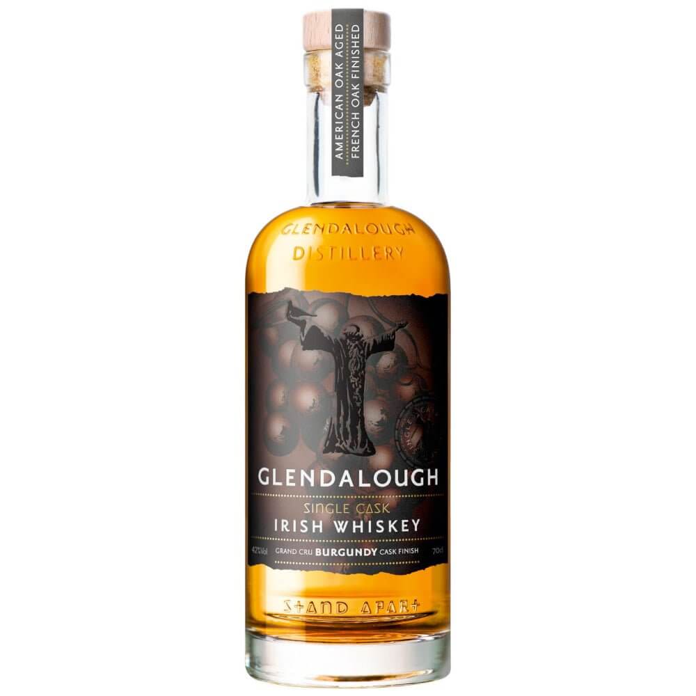 Glendalough Single Cask Grand Cru Burgundy Cask Finish Irish whiskey Glendalough