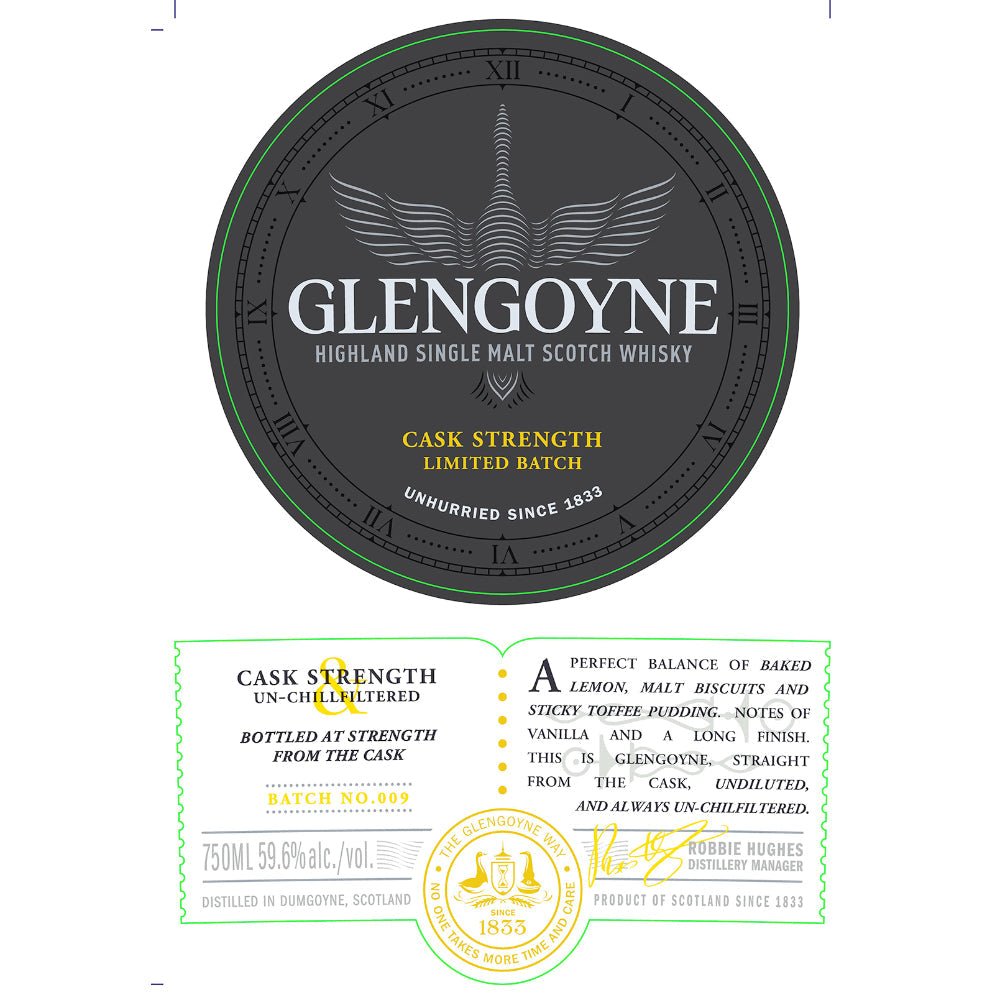 Glengoyne Cask Strength Batch 009 Scotch Glengoyne