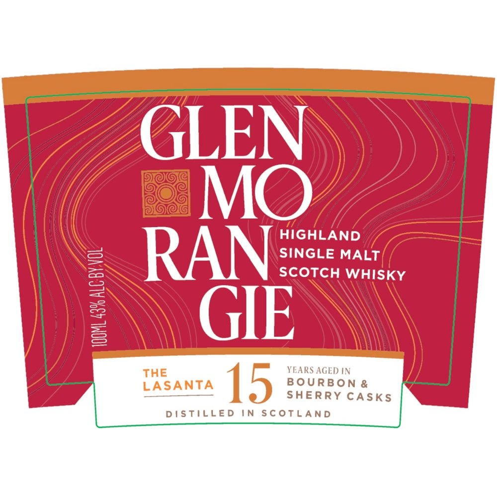 Glenmorangie The Lasanta 15 Year Old Scotch Glenmorangie   