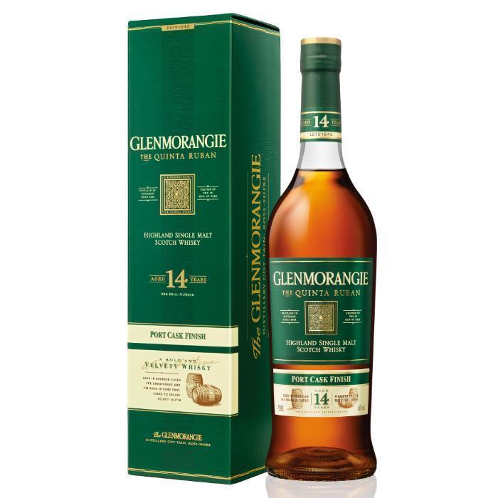 Glenmorangie The Quinta Ruban 14 Years Old Scotch Glenmorangie   