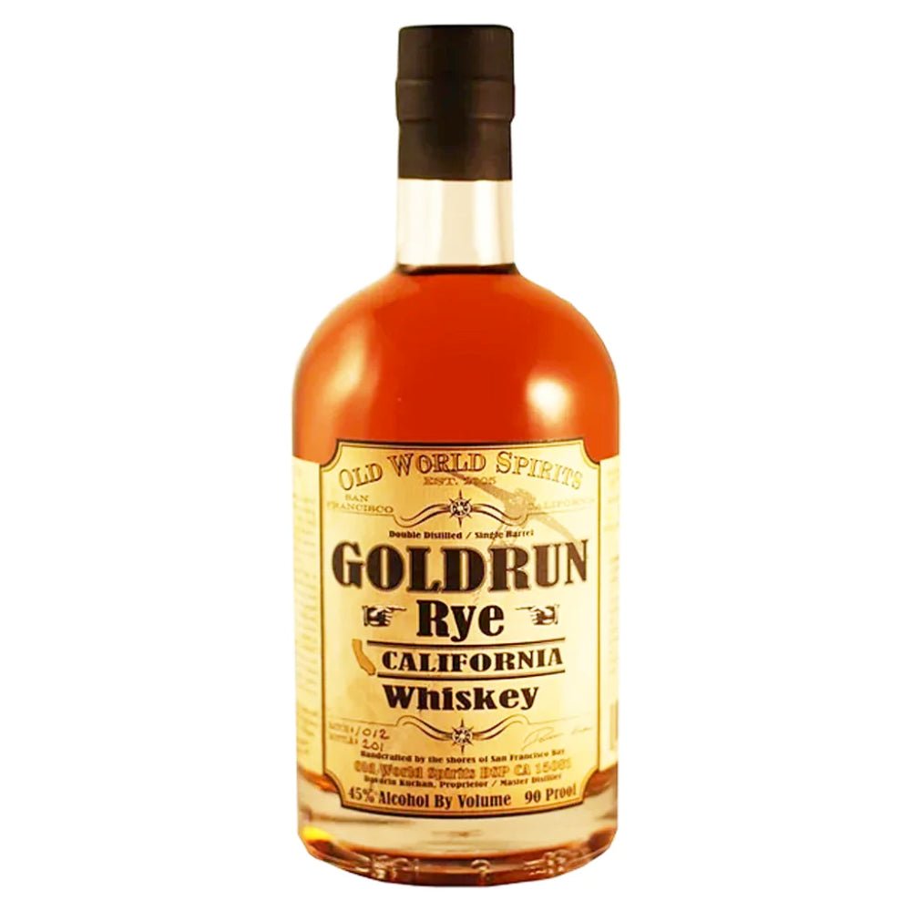 Goldrun Rye Whiskey Rye Whiskey Old World Spirits   