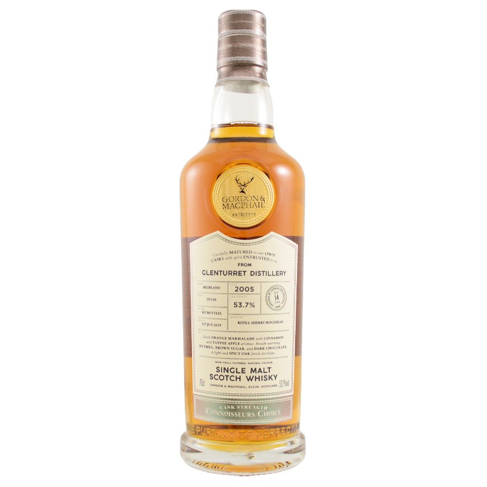 Gordon & Macphail 2005 Glenturret 14 Year Old Connoisseurs Choice Scotch Gordon & Macphail   