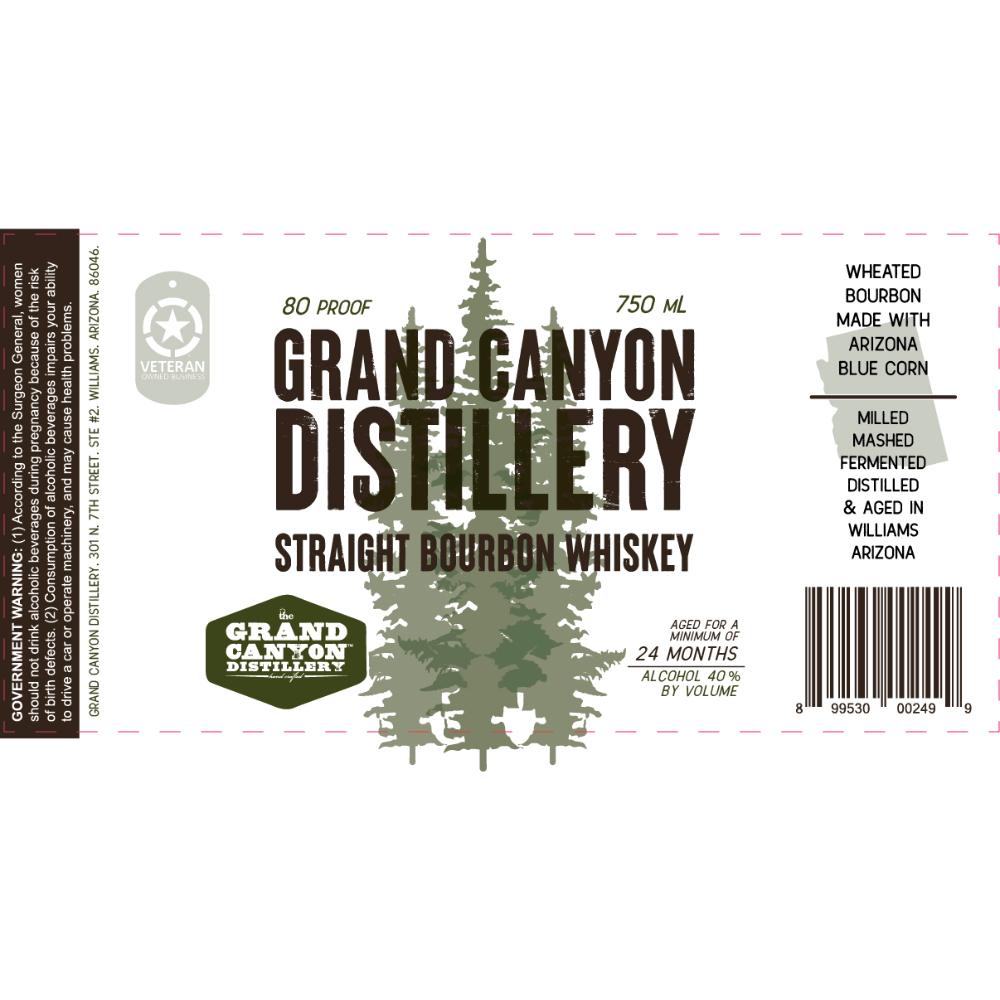 Grand Canyon Distillery Bourbon Whiskey Bourbon Grand Canyon Distillery