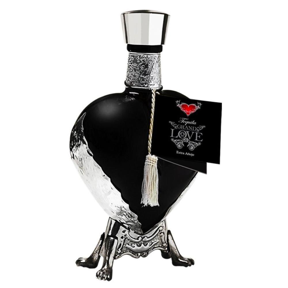 Grand Love Black Heart Extra Anejo Tequila Grand Love   