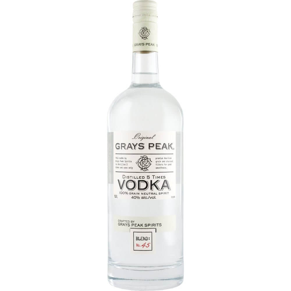 Grays Peak Vodka 1L Vodka Grays Peak