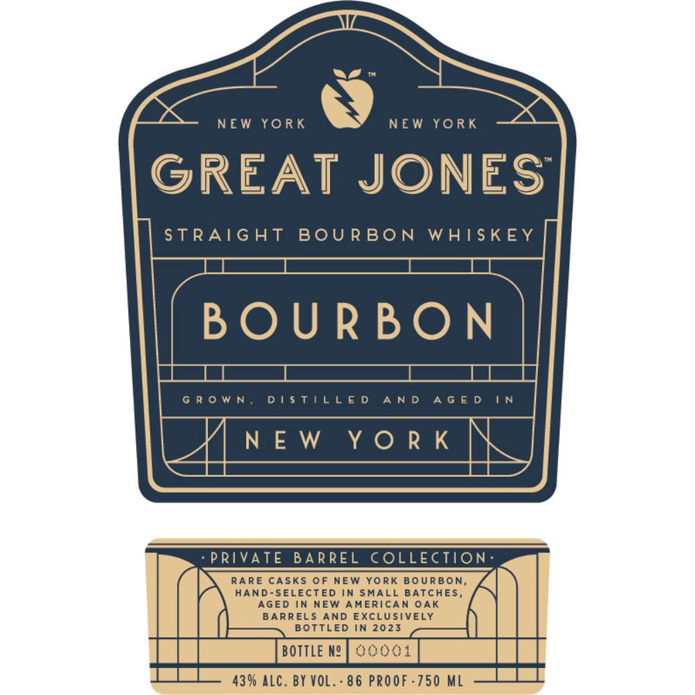 Great Jones Private Barrel Collection Straight Bourbon Bourbon Great Jones Distillery   