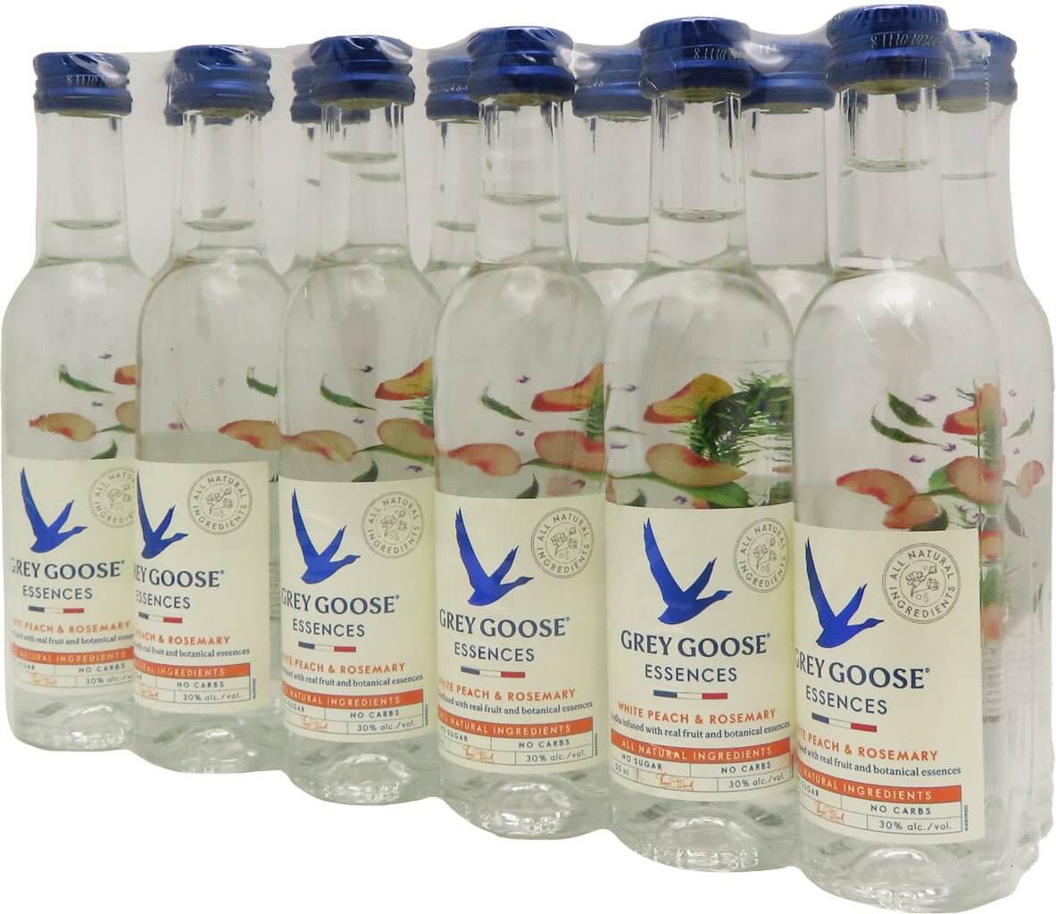 Grey Goose Essences White Peach & Rosemary 50ml 12pk MINI Grey Goose   