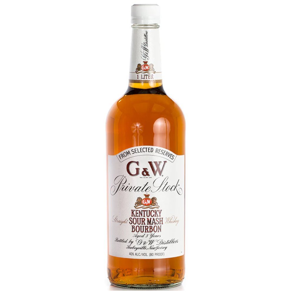 G&W 3 Year Old Private Stock Kentucky Sour Mash Bourbon Bourbon G&W Distillers   