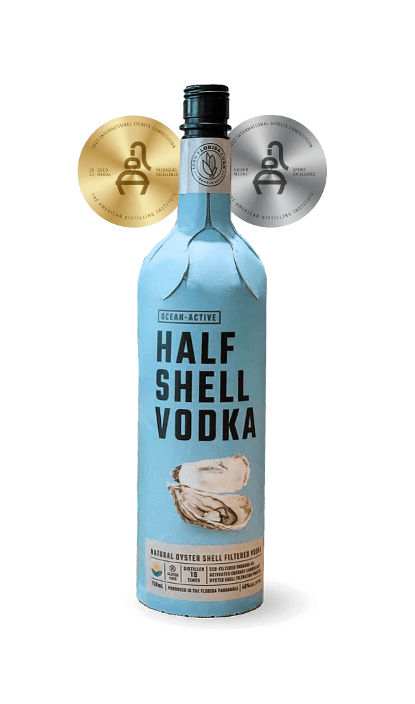 Half Shell Vodka 750ml Half Shell Vodka