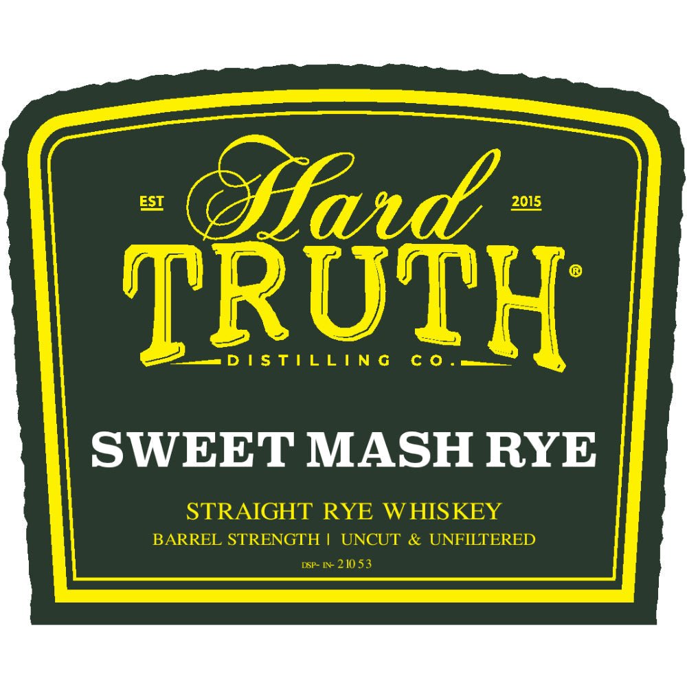 Hard Truth Sweet Mash Rye Whiskey Rye Whiskey Hard Truth Distilling Co.   