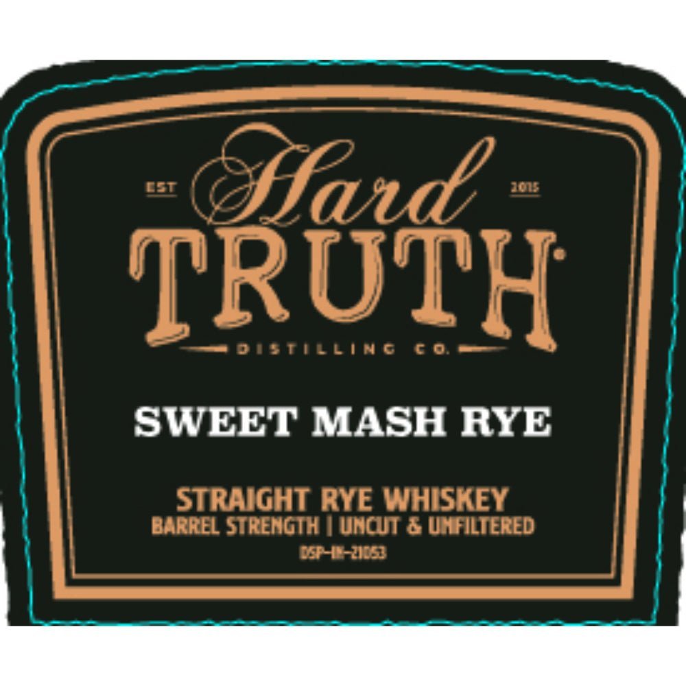 Hard Truth Sweet Mash Straight Rye Whiskey Rye Whiskey Hard Truth Distilling Co.   