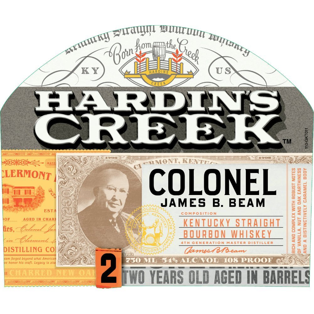 Hardin’s Creek Colonel James B. Beam Straight Bourbon Bourbon Jim Beam   