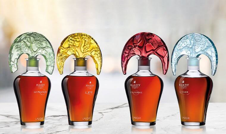 Hardy Four Seasons collection: L’Hiver carafe Cognac Hardy Cognac