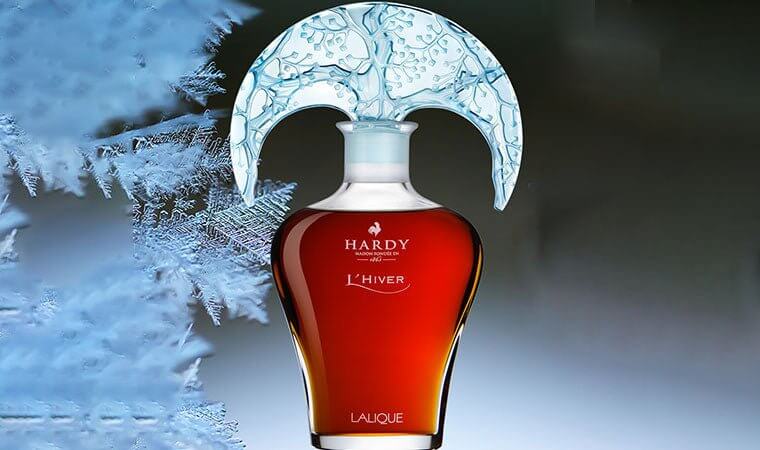 Hardy Four Seasons collection: L’Hiver carafe Cognac Hardy Cognac