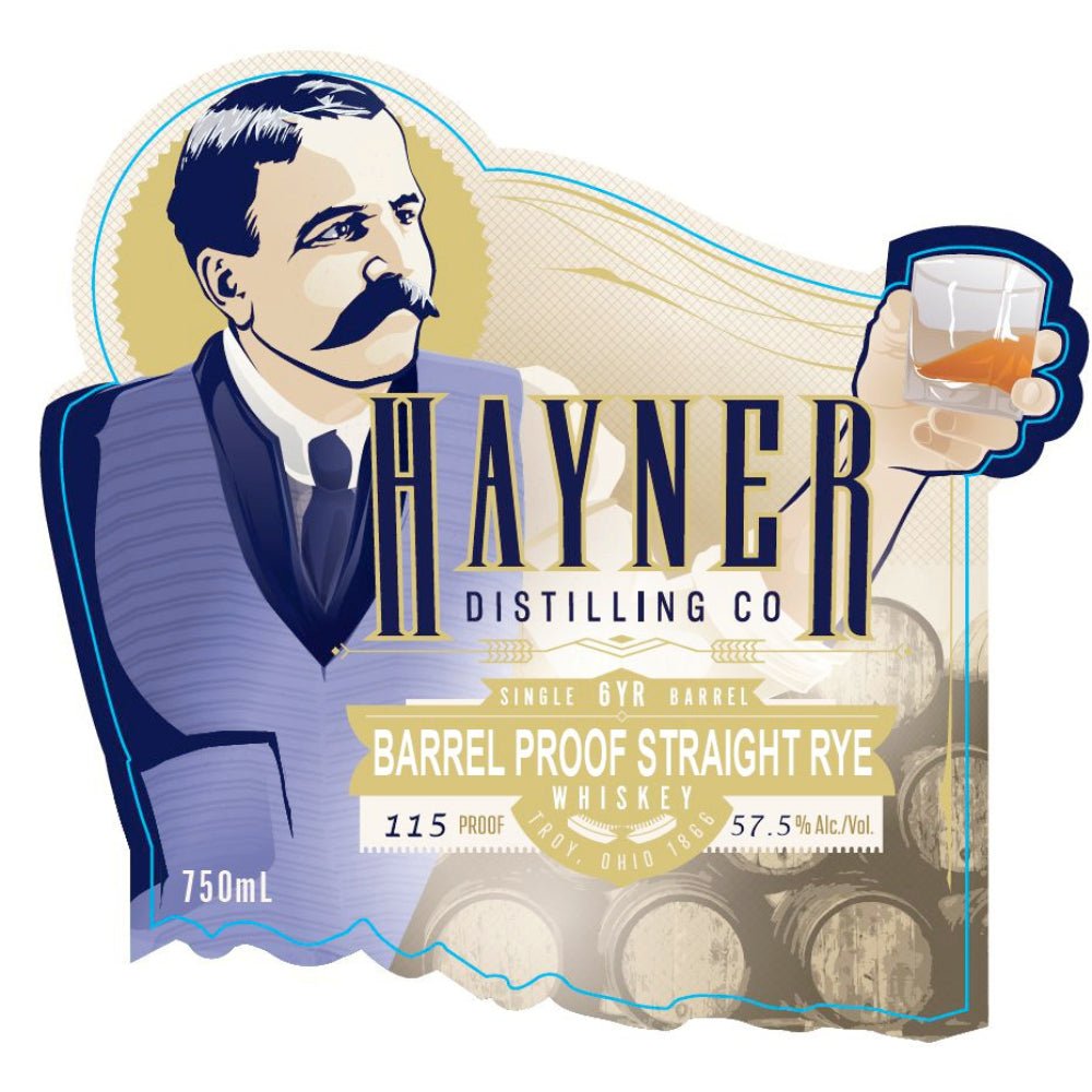 Hayner Distilling Barrel Proof Straight Rye Rye Whiskey Hayner Distilling