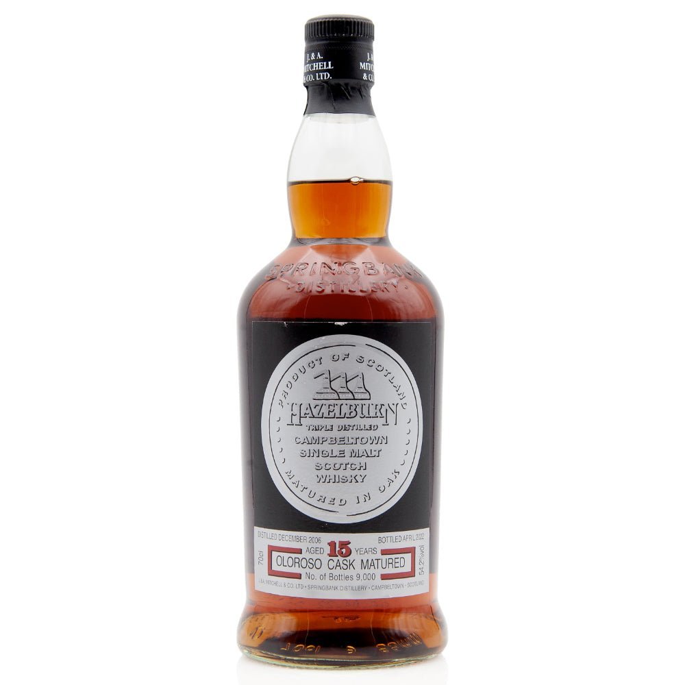 Hazelburn 15 Year Old Oloroso Cask Matured 2022 Scotch Springbank   