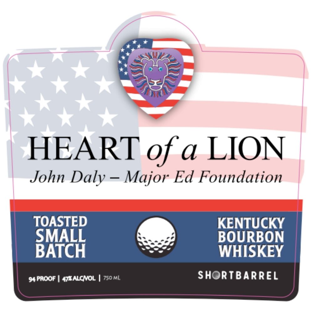 Heart of a Lion John Daly - Major Ed Foundation Bourbon Bourbon Shortbarrel Bourbon   