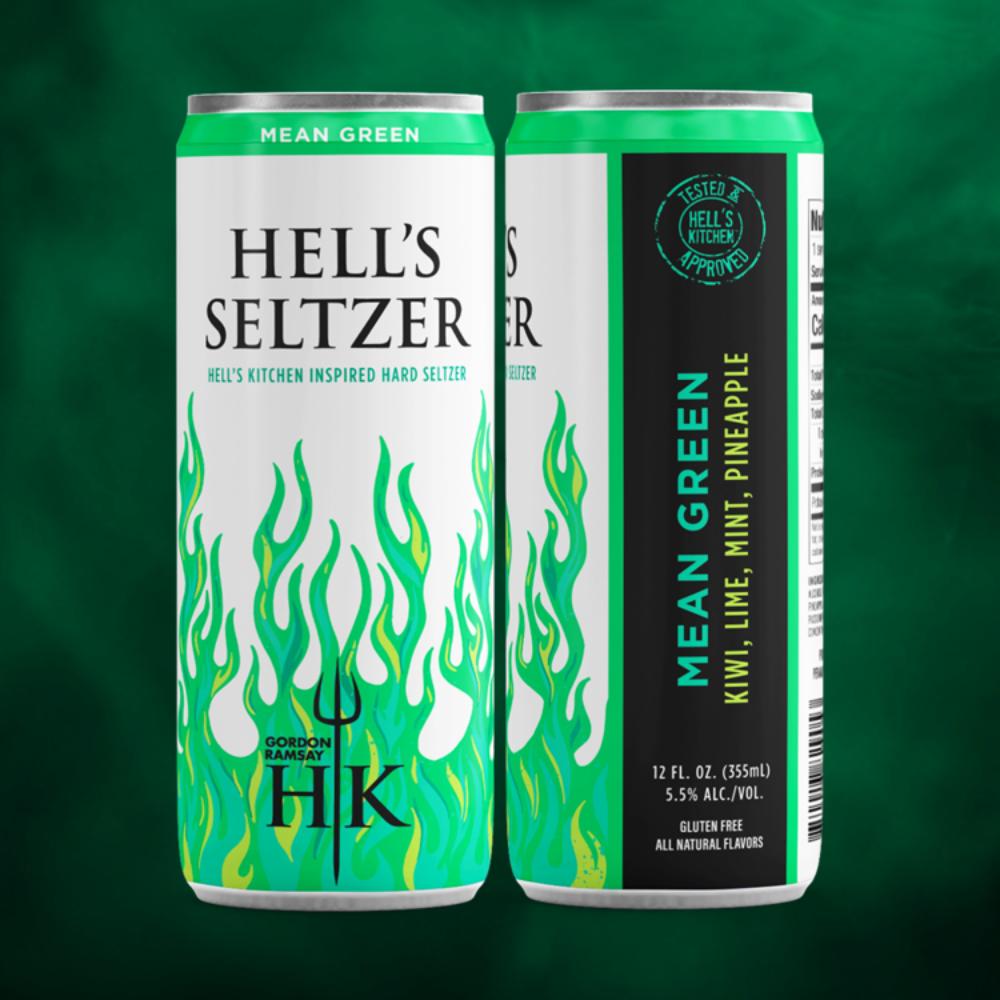 Hell's Seltzer Mean Green By Gordon Ramsay Hard Seltzer Hell's Seltzer   