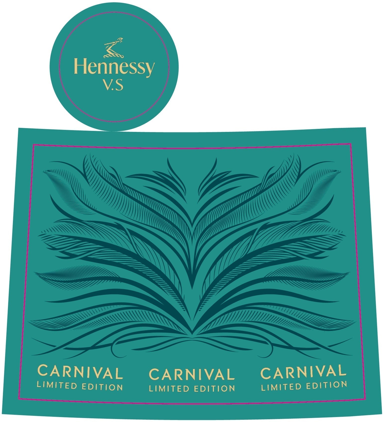 Hennessy V.S Carnival Limited Edition Cognac 750ml  Hennessy   