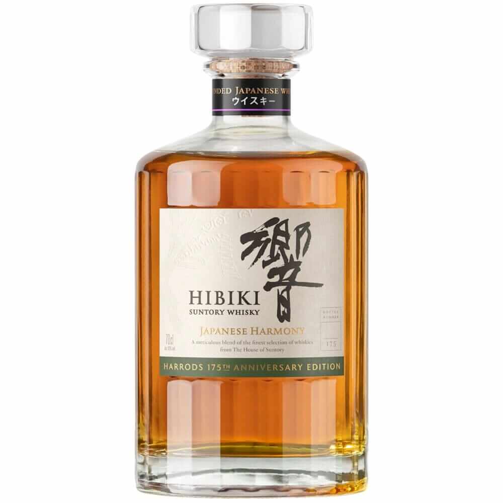 Hibiki Japanese Harmony Harrods 175th Anniversary Edition Japanese Whisky Hibiki   