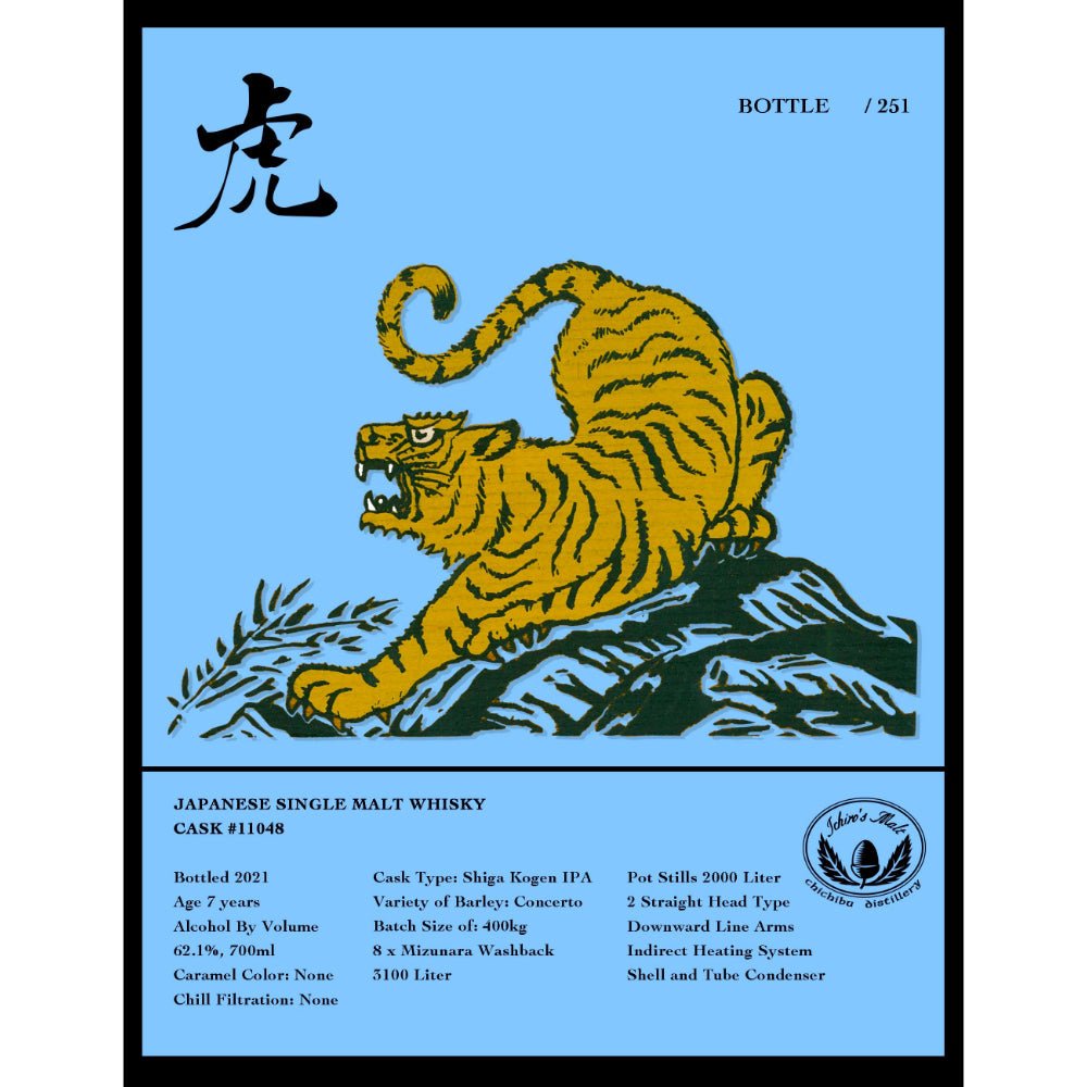 Ichiro's Malt Japanese Whisky Year Of The Tiger Japanese Whisky Ichiro's Malt Whiskey