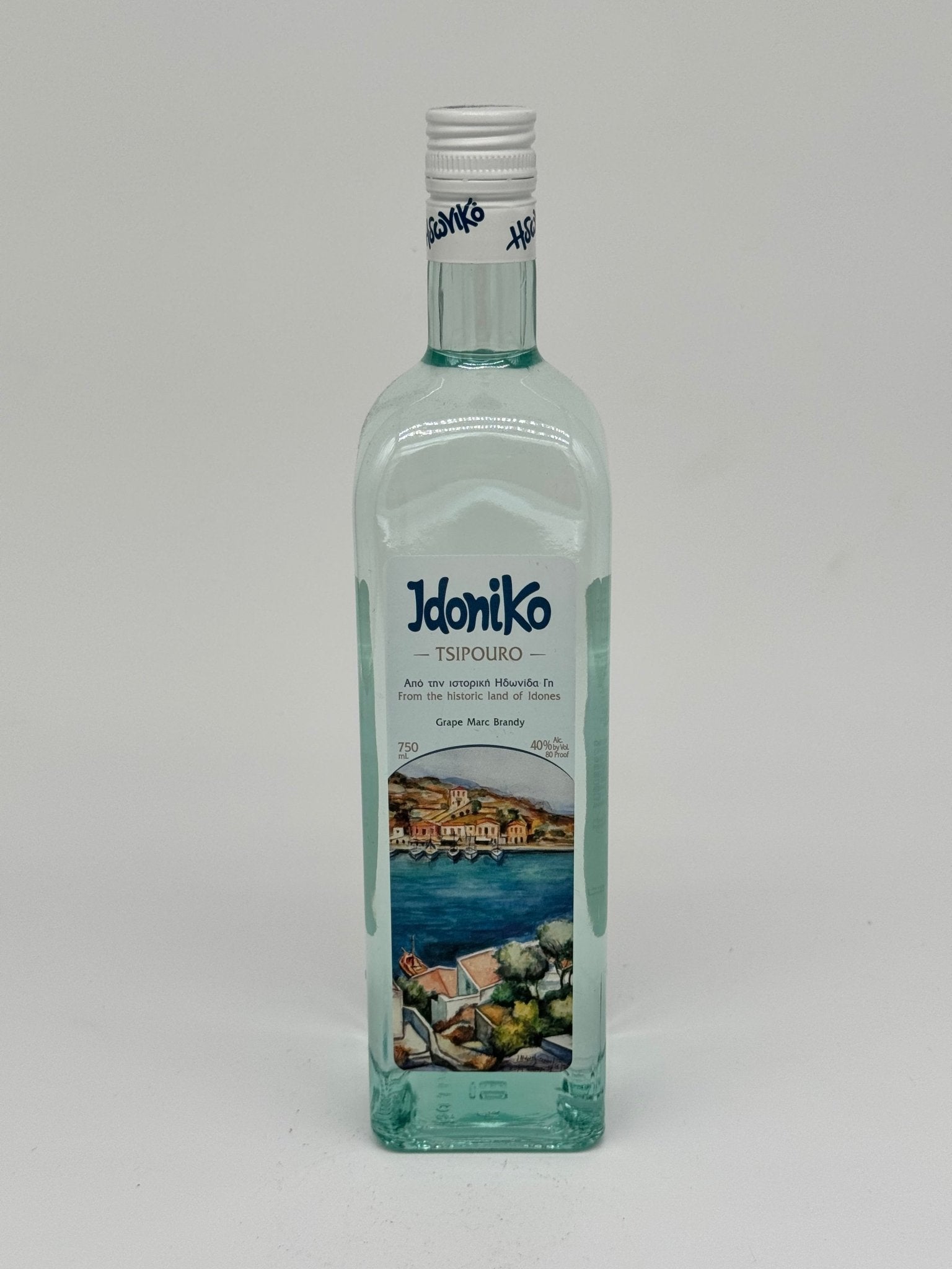 Idoniko Tsipouro Plain 750 mL Arak Idoniko Tsipouro   