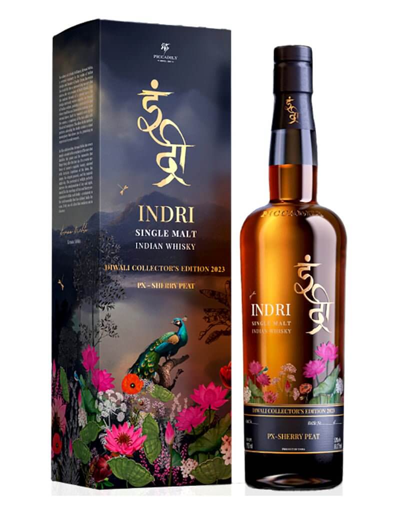 Indri Diwali Collector's Edition 2023 Indian Whisky  Indri Single Malt Indian Whisky   