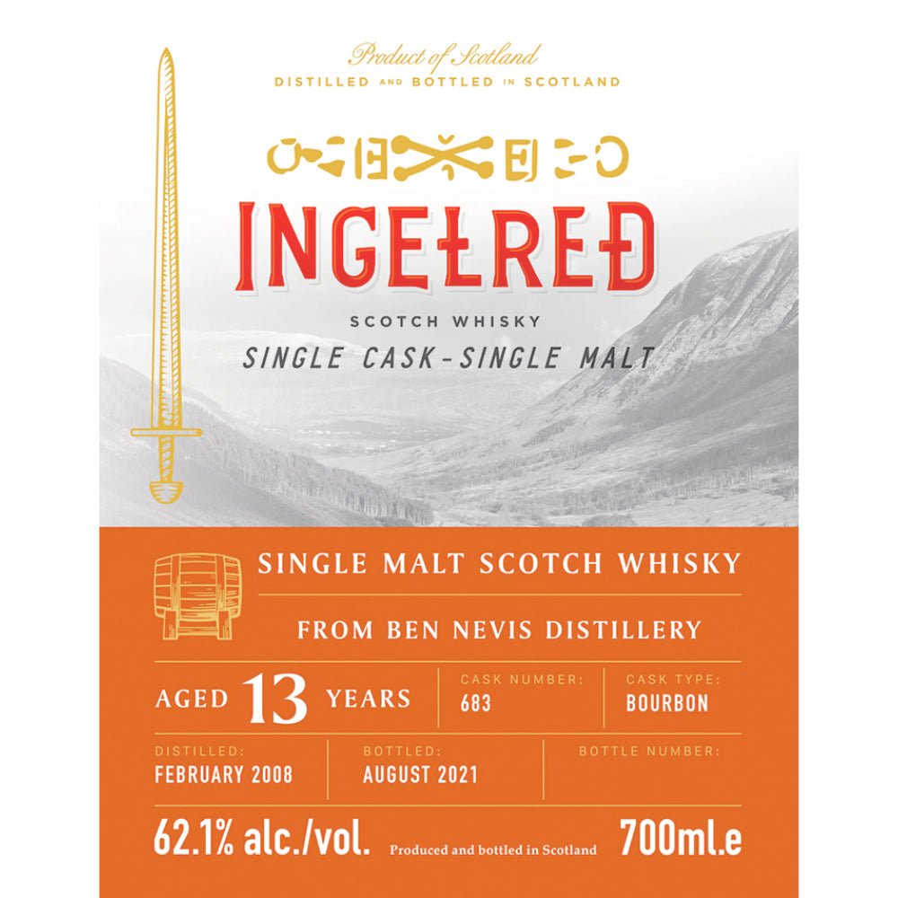 Ingelred Ben Nevis #683 Scotch Ingelred Whisky