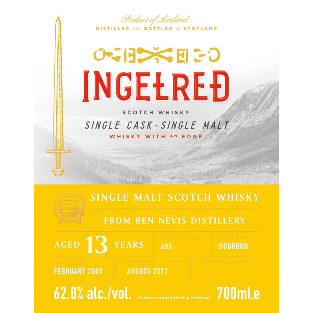 Ingelred Ben Nevis #685 Scotch Ingelred Whisky