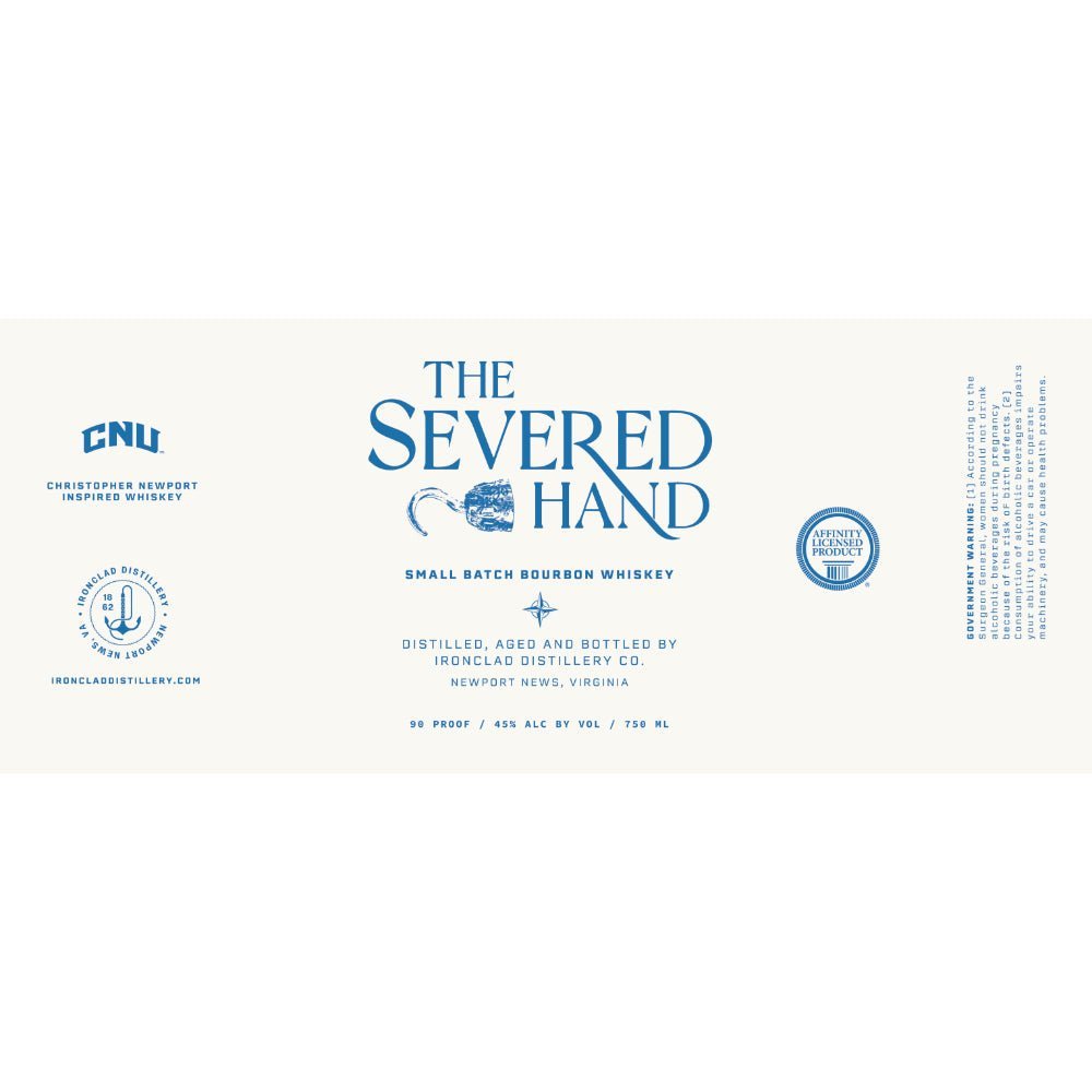 Ironclad The Severed Hand Small Batch Bourbon Bourbon Ironclad Distillery   