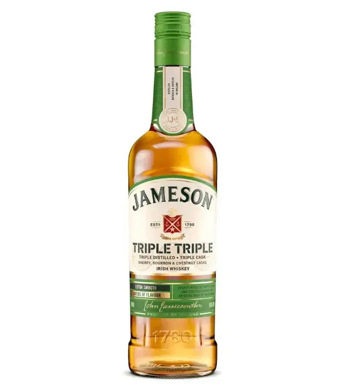 Jameson Triple Triple Irish Whisky 750mL Irish Whiskey Jameson